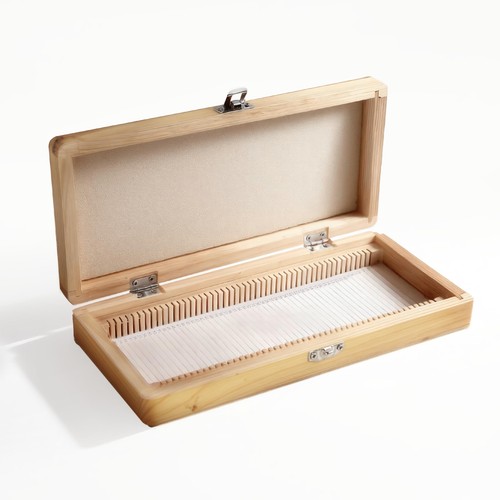 Wooden microscope slide - wooden,