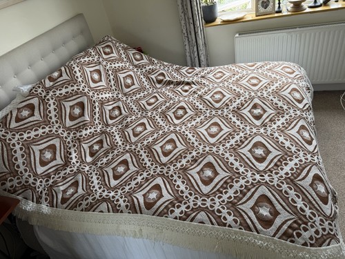 Vintage 1970s vantona brown - vantona,