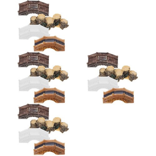 Miniature plastic arch bridge - miniature,