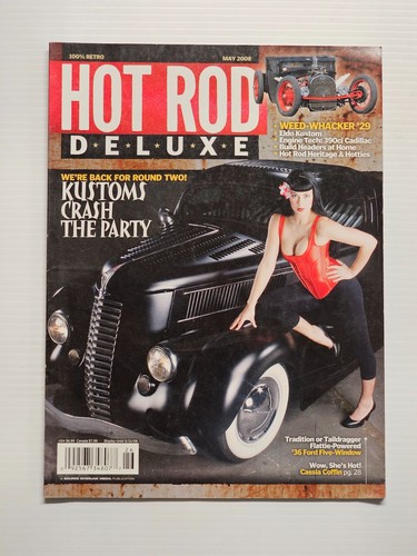 Hot rod deluxe magazine may - rod,