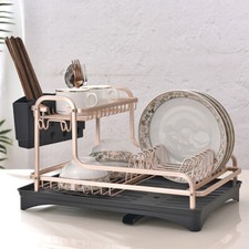 2 Tier Dish Drainer Rack