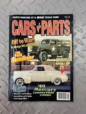 CARS & PARTS September 1999--TX salvage yard, Hudson history, cars, Woodie resto