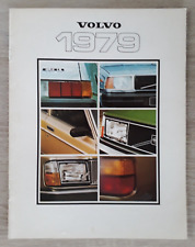 Volvo Range Brochure 1979 - 343  244  245  264  265  262C