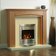 Electric oak cream silver fire - electric,