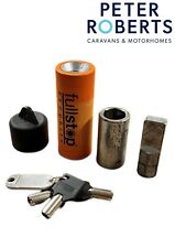 Fullstop Security Torpedo Caravan Leg Lock- USED With Key Set