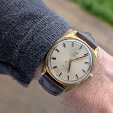 1968 Omega Genève Gold Plated 165.041 Automatic Cal.552 Watch - Serviced