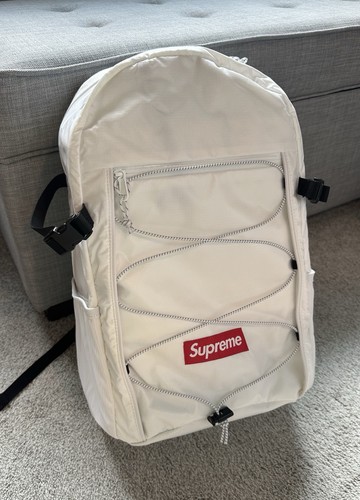 Supreme white backpack cordura - supreme,