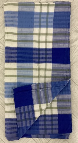 Vintage retro blue white - vintage, check
