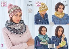 KING COLE 6113  Womens Scarfs