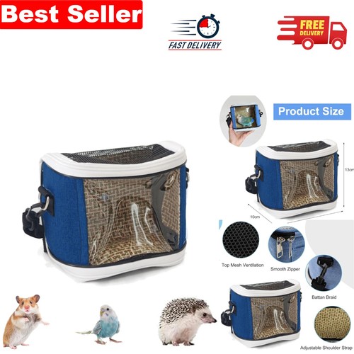 Portable bird carrier with - bird,