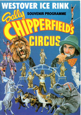 SALLY CHIPPERFIELD'S CIRCUS 1983 PROGRAMME.  WESTOVER ICE RINK BOURNEMOUTH.