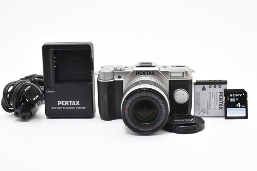 Pentax q10 silver compact - pentax,