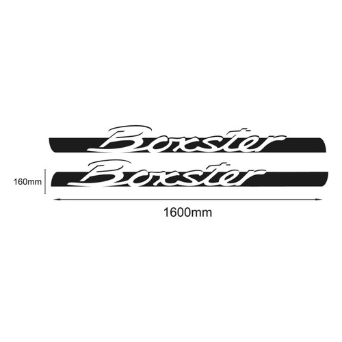 Porsche boxster sidestripe - boxster,