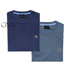 PAUL SMITH MEN T SHIRT/TEE ZEBRA BADGE S-XXL ORGANIC COTTON Was £60