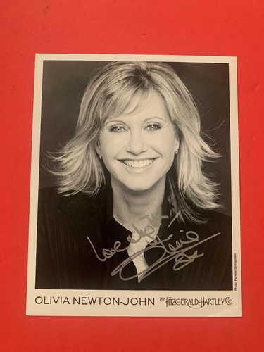 Olivia newton john - olivia, signed