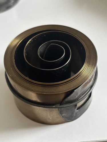 Clock fusee mainspring - clock,
