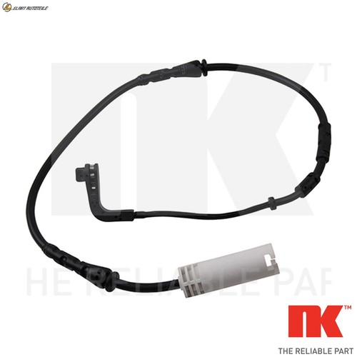 Warning contact brake pad wear - contact,