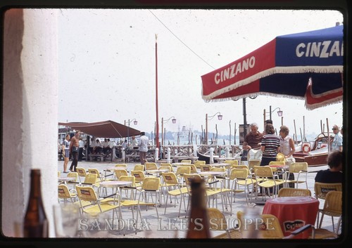 Venice italy waterfront cafe - italy,