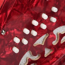 ԾRed Concertina Accordion