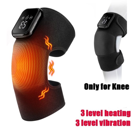 Heated knee massager - heated,