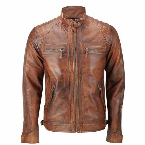 Men quilted motorcycle - quilted,