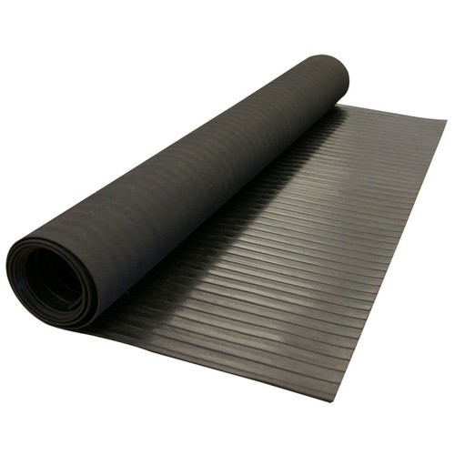 Black broad ribbed - ribbed, taxi