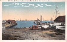 PROVINCETOWN MA~FISH DOCKS