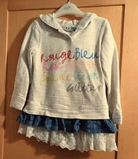 NEXT Girls 2-3 years long sleeve Hooded Dress