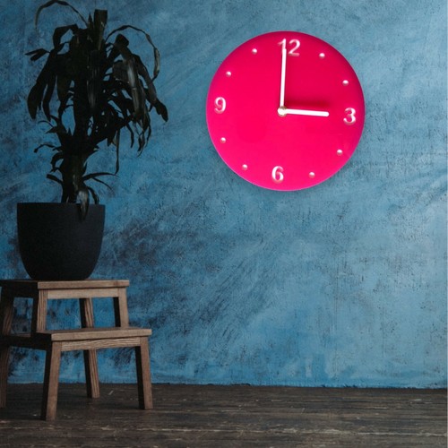 Round shaped wall clocks - round,