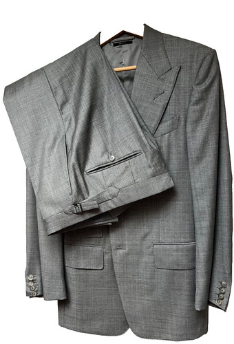 Tom ford men sharkskin - men's, suit