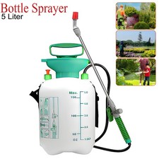 5L Garden Pressure Sprayer Portable Hand Pump Weed Killer Chemical Spray Bottle