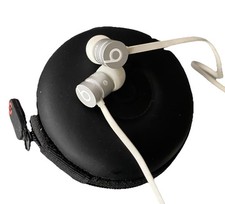 BEATS EARPHONES Silver White Genuine Beats Headphones In Case