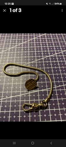Vintage gold plated albert - vintage,