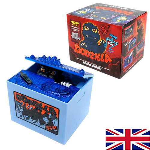 Godzilla piggy bank - money, box