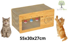 Cardboard Cat House Scratcher