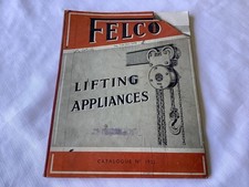 1951 FELCO Lifting Catalogue