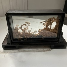 Vintage Chinese Cork Art