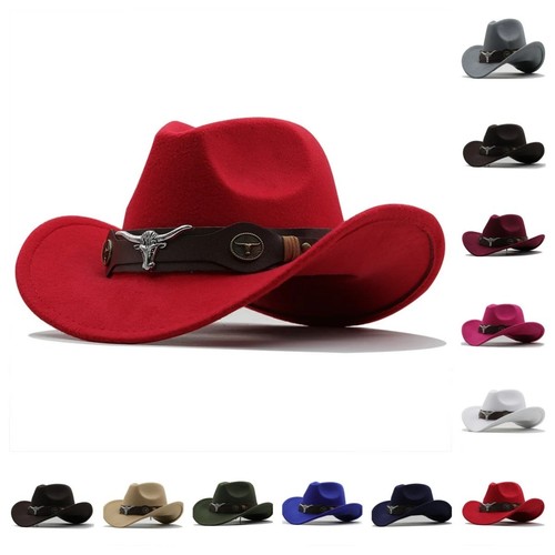Men western cowboy hat black - western,