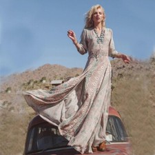 Boho Floral Maxi Dress
