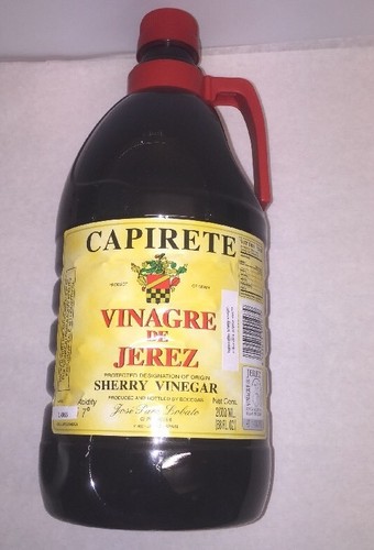 Spanish sherry vinegar aged - vinegar,