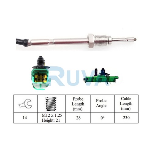 Exhaust gas temperature sensor - gas,