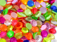 Hotfix Neon Flat Back Crystals, EIMASS® Glass Rhinestones, Iron on Gems Diamante