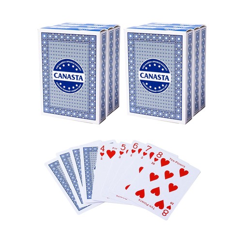 Dack canasta playing - 6-dack,