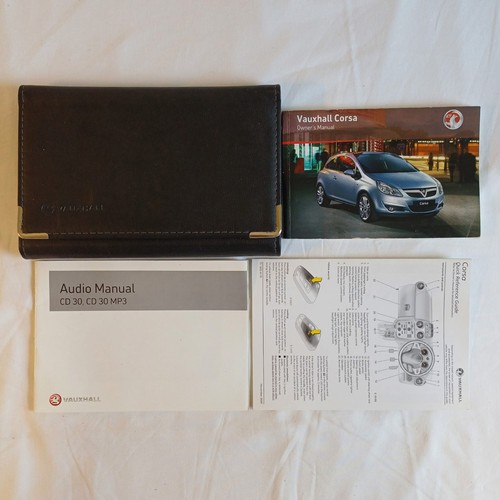 Vauxhall corsa owners manual - corsa,