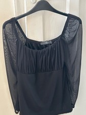 New Ladies Sheer Black Gipsy