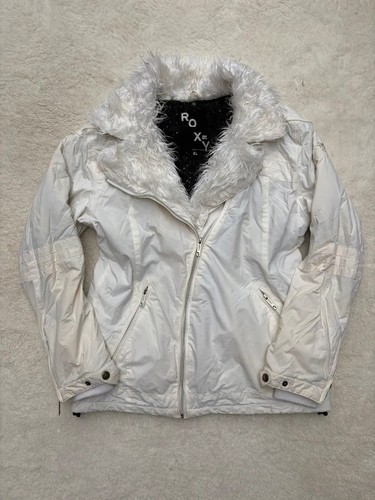 Vintage roxy white jacket - vintage, with