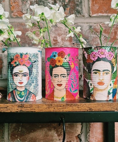 Set frida kahlo plant - kahlo,