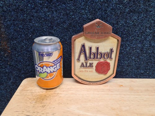 Abbot ale pump metal clip - metal, beer
