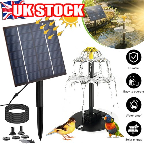 Solar fountain floating - solar, pump