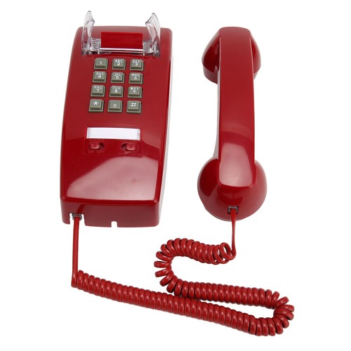 Old style retro wall phone - old,